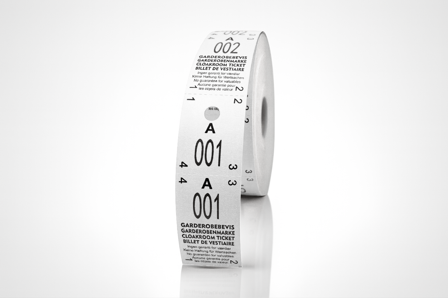 Rūbinės numeriai (2 vnt.)