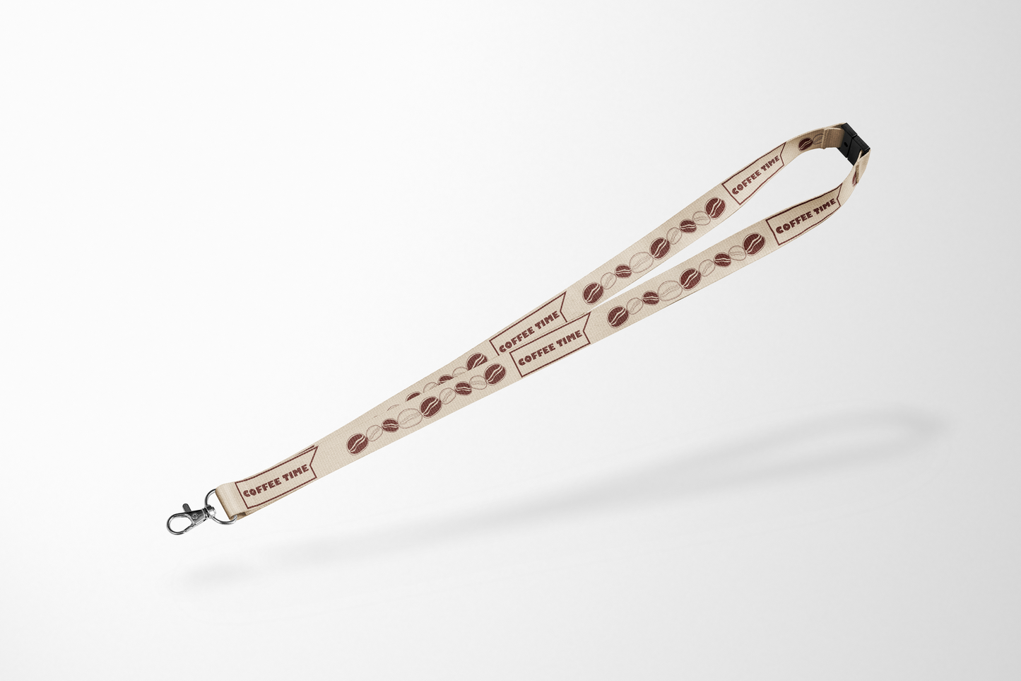 A photo of Cotton Lanyard with Print from JM Band®. Purchase Lanyards with No Accessories here.