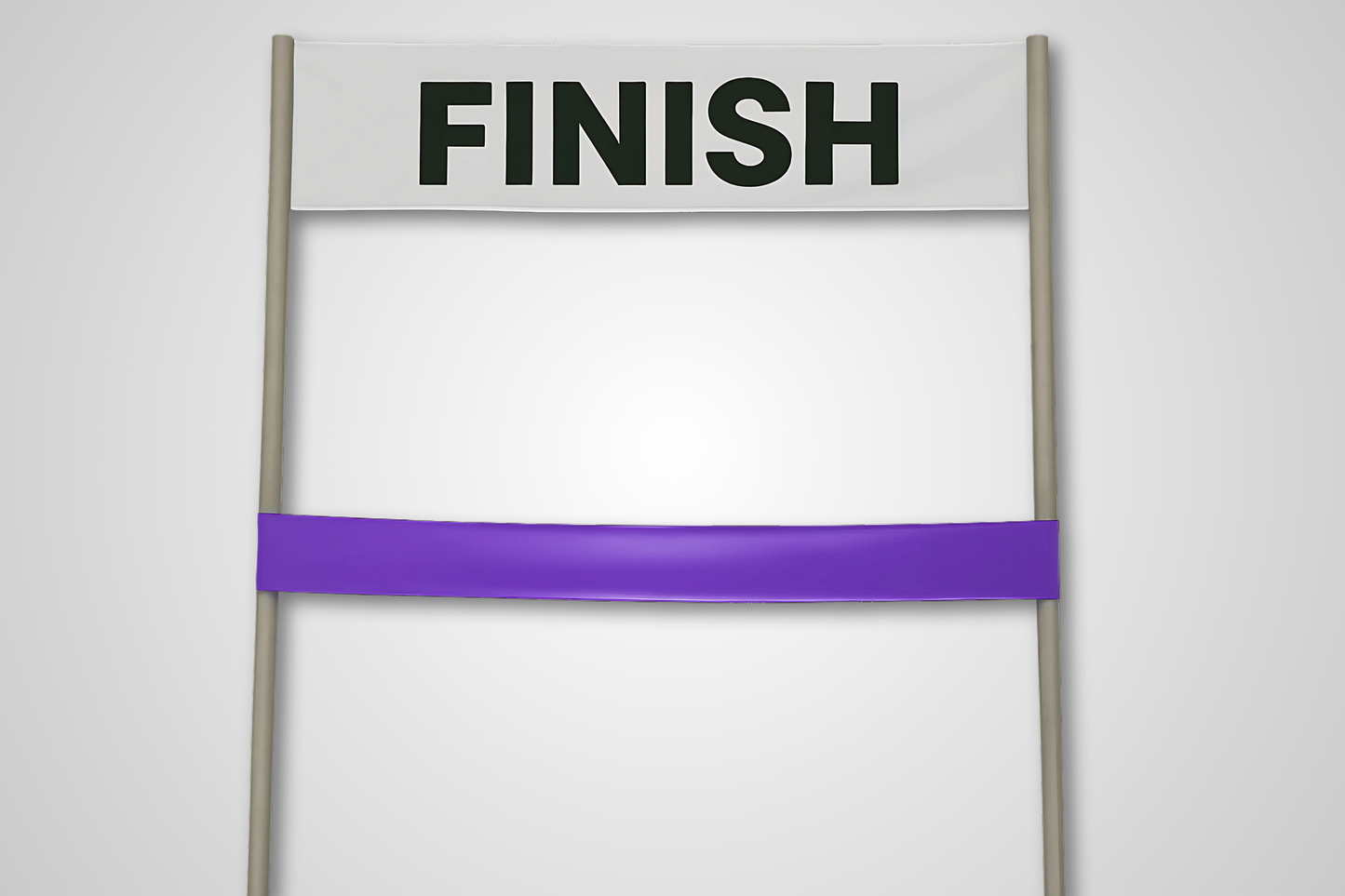 Finish Line Ribbon without Print