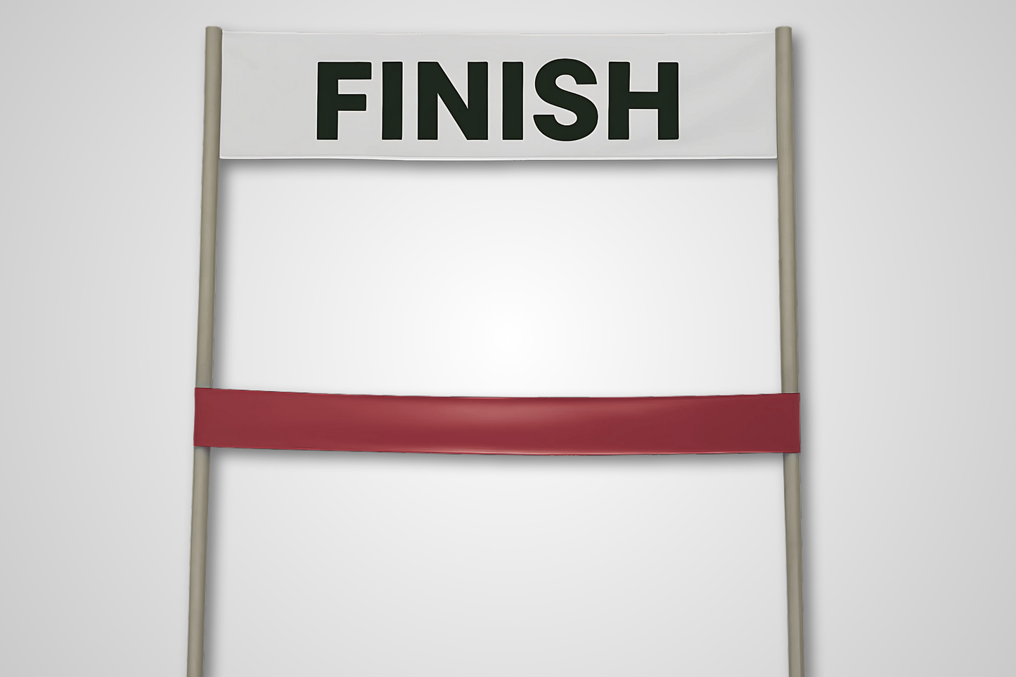 Finish Line Ribbon without Print