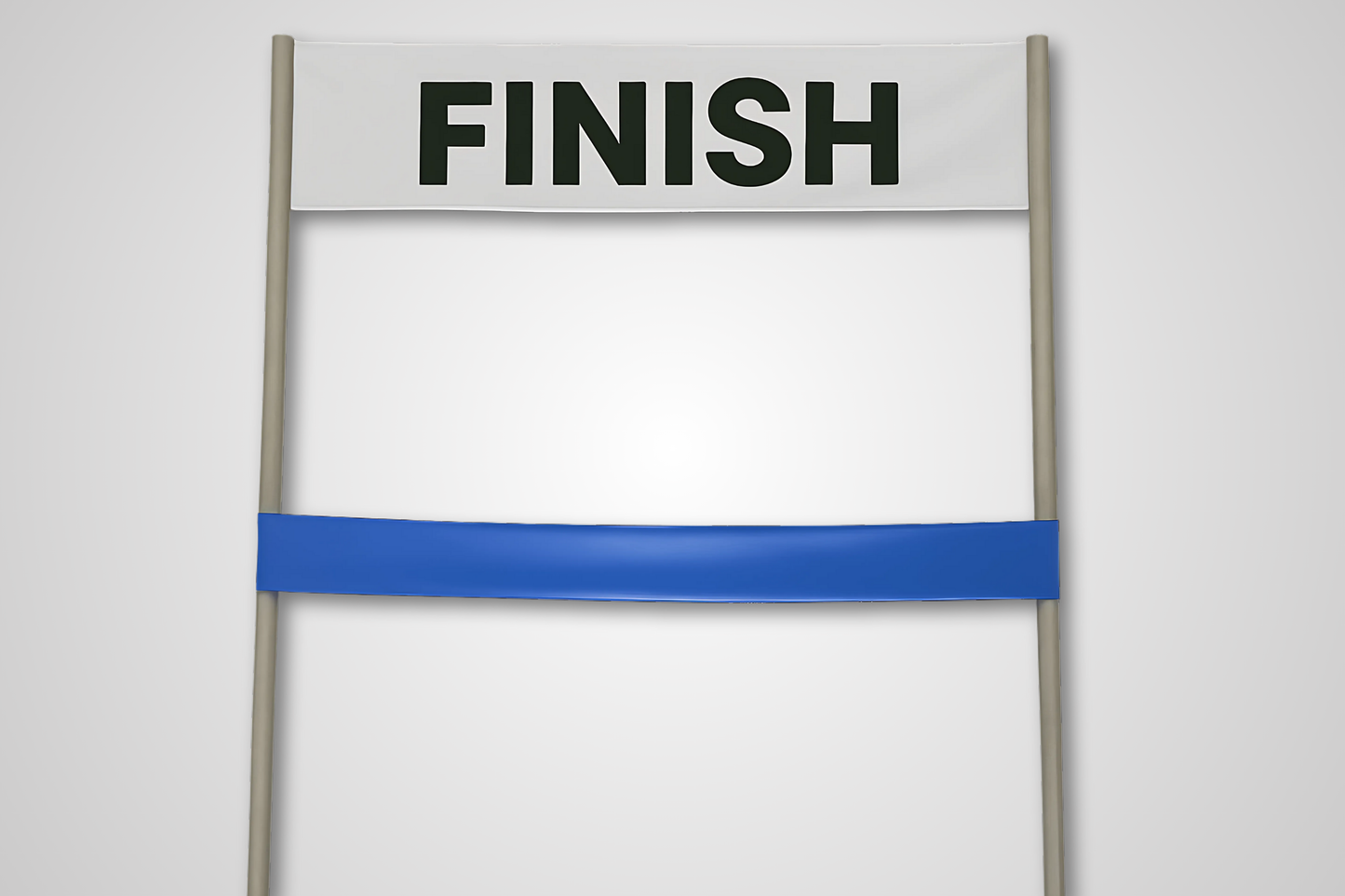 Finish Line Ribbon without Print