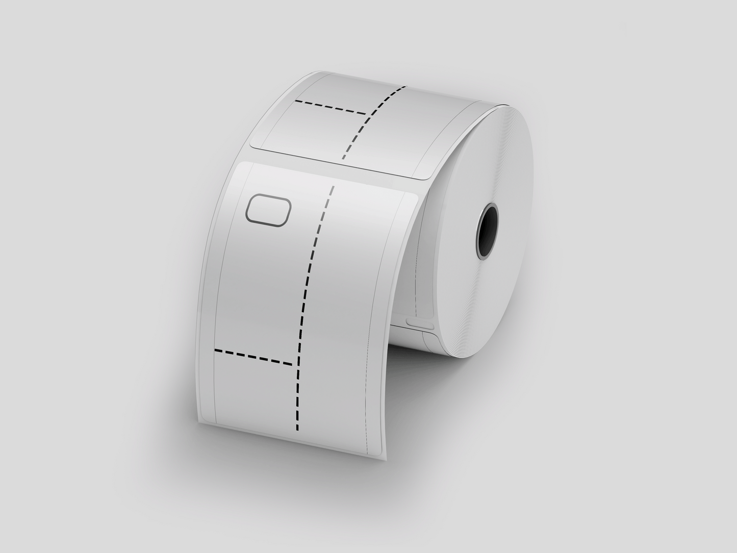 3-Part Thermal Cloakroom Tickets in Roll Tickets JM Band EU 1 White