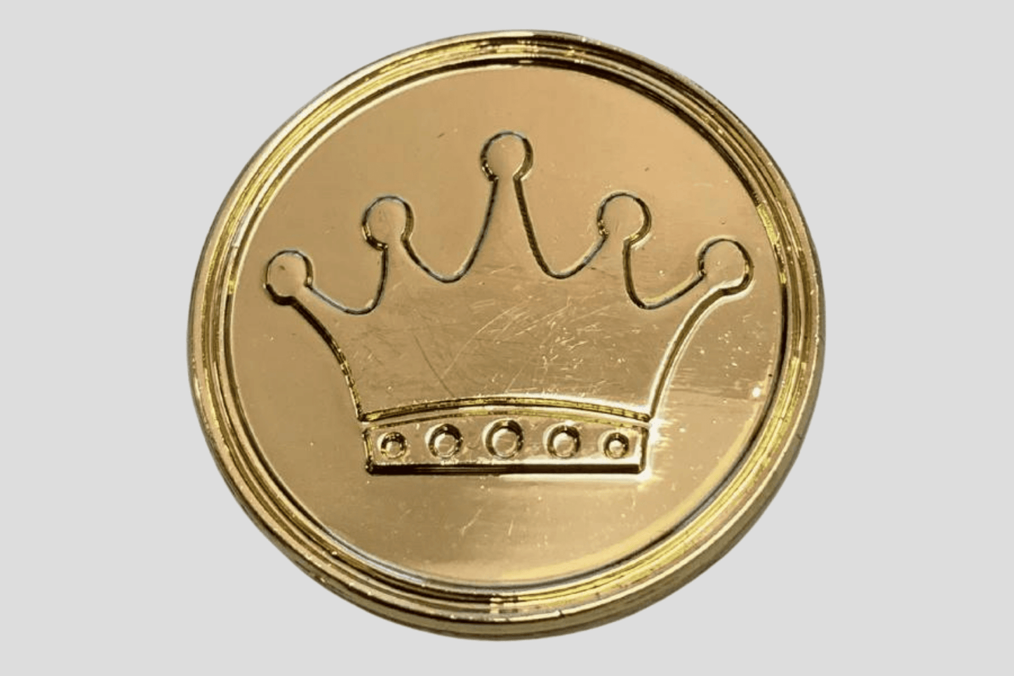 Embossed Metal Tokens in Stock Tokens JM Band EU 1 20.5 mm