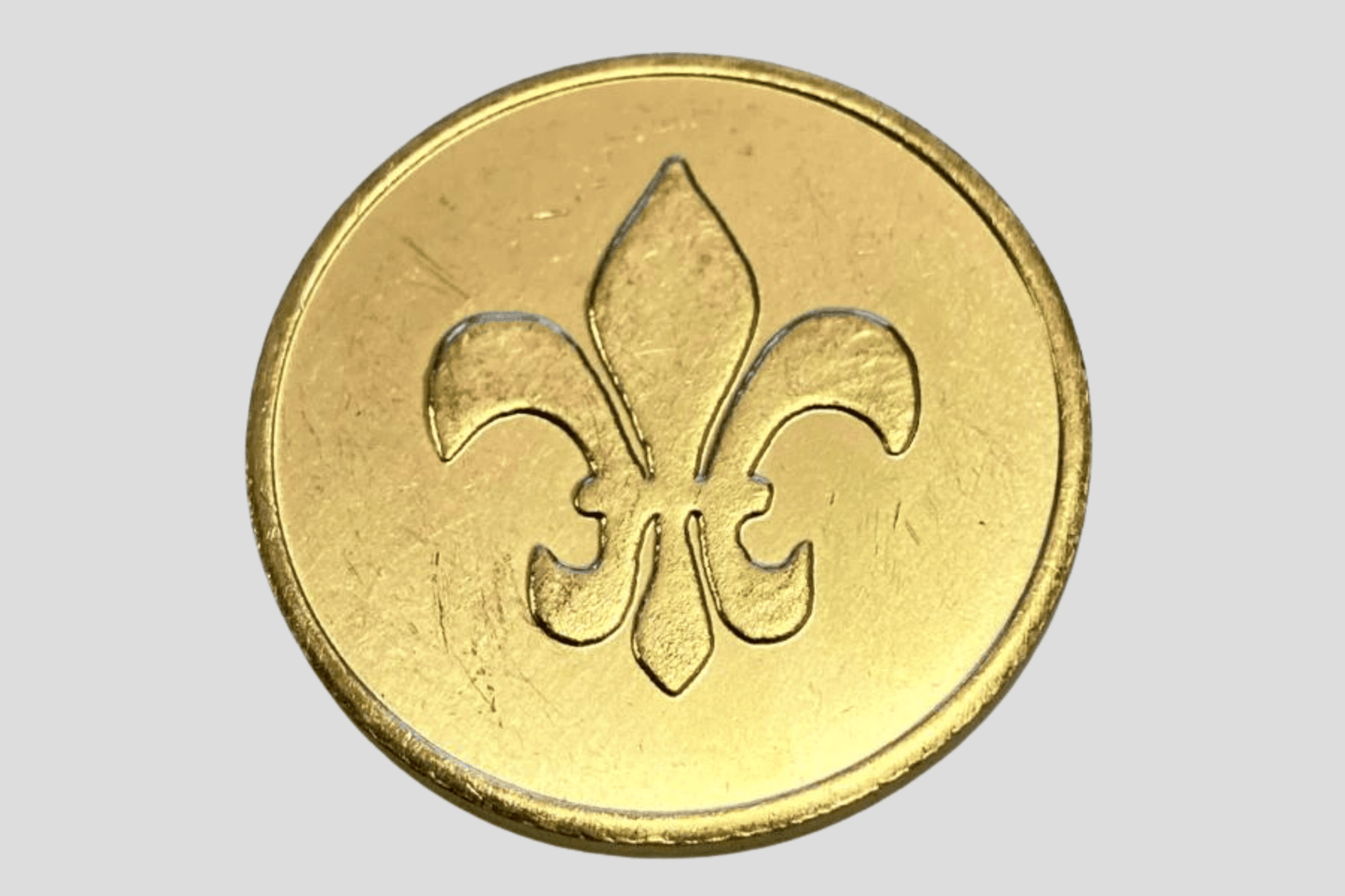 Embossed Metal Tokens in Stock Tokens JM Band EU 1 24 mm