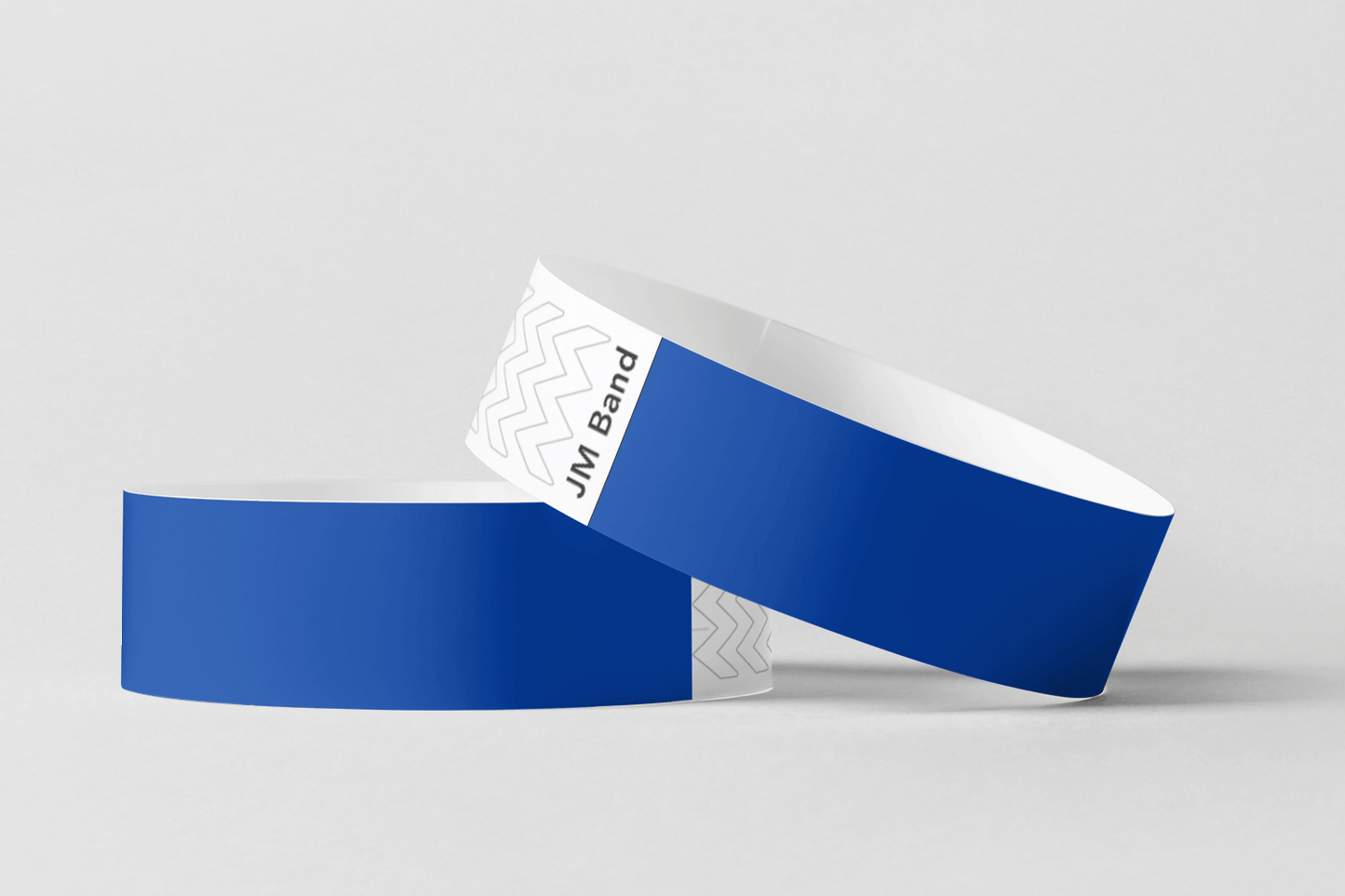 Paper Wristbands -  Plain Stock Paper wristbands JM Band® 10 Dark Blue
