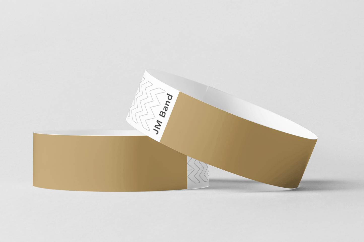 Paper Wristbands -  Plain Stock Paper wristbands JM Band® 10 Bronze
