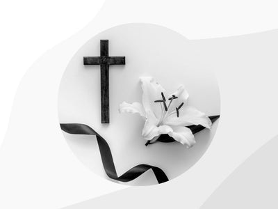 Ką rašyti ant laidotuvių puokštės?