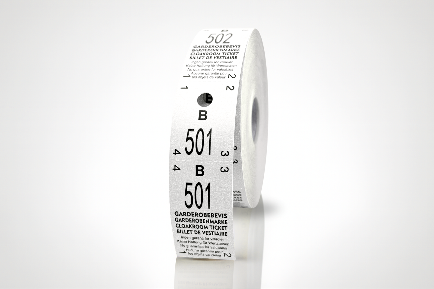 Rūbinės numeriai (2 vnt.)