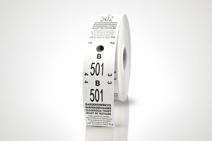 Rūbinės numeriai (2 vnt.)