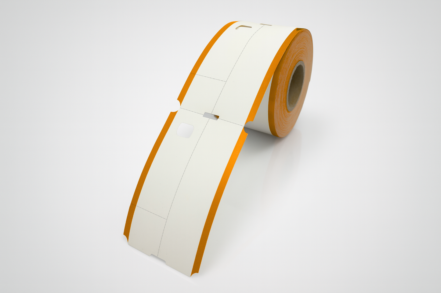 Trijų dalių termo rūbinės bilietai ritinėlyje