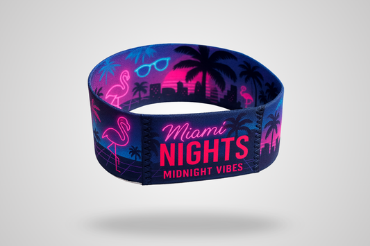 Elastic Wristbands with Print