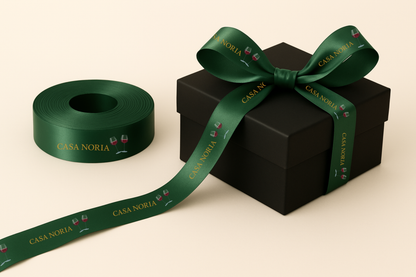 Fabric Gift Ribbon with Colour Print