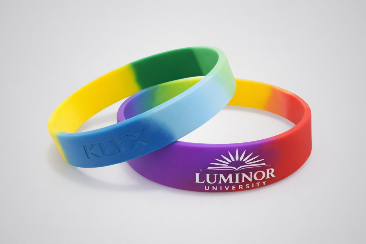 Multi-Colour Silicone Wristbands Silicone wristbands JM Band® 