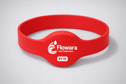 NFC silikoninė apyrankė, modelis JM02, su užsakomuoju JM Band® spaudiniu.