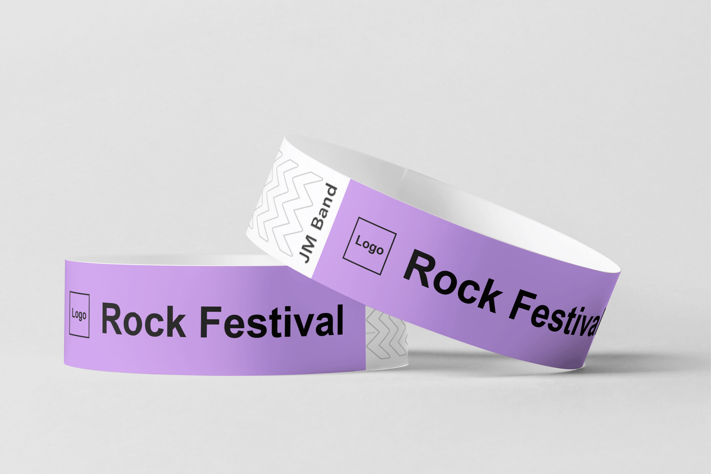 Printed paper wristbands