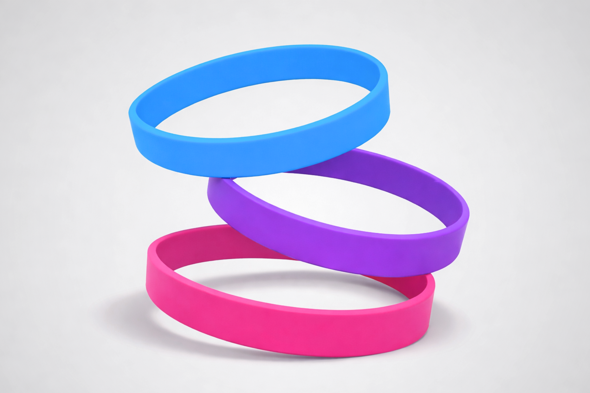 Plain Silicone Wristbands. Buy Silicone Wristbands without print from JM Band®