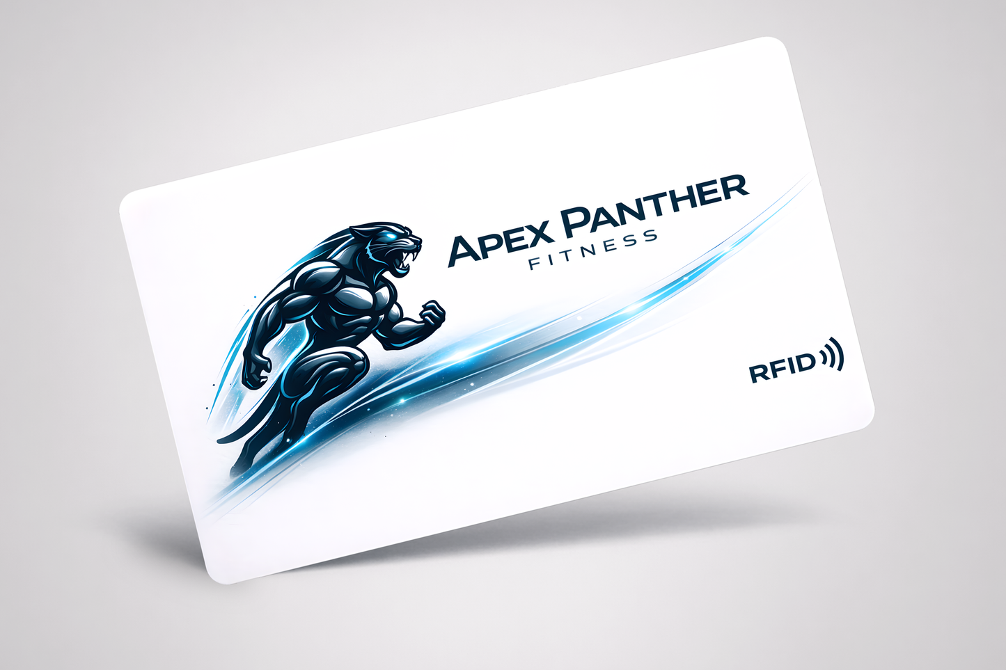 RFID kortelė su logotipu sporto centrams iš JM Band®.