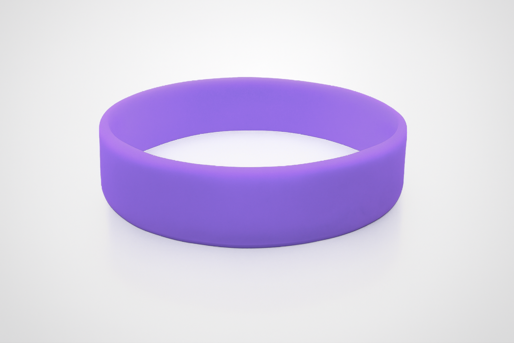 Silicone wristbands without print for children
