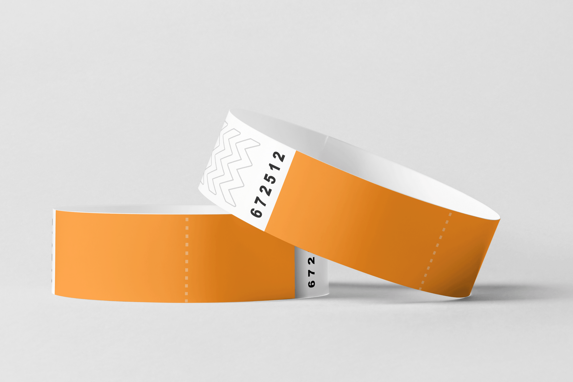 Paper Wristbands With Coupon Paper wristbands JM Band EU 10 Orange 