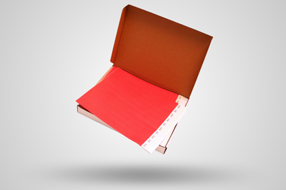 A photo of Paper Wristbands Box Of 1000 - Plain Stock from JM Band®. Purchase Paper wristbands in Red here.